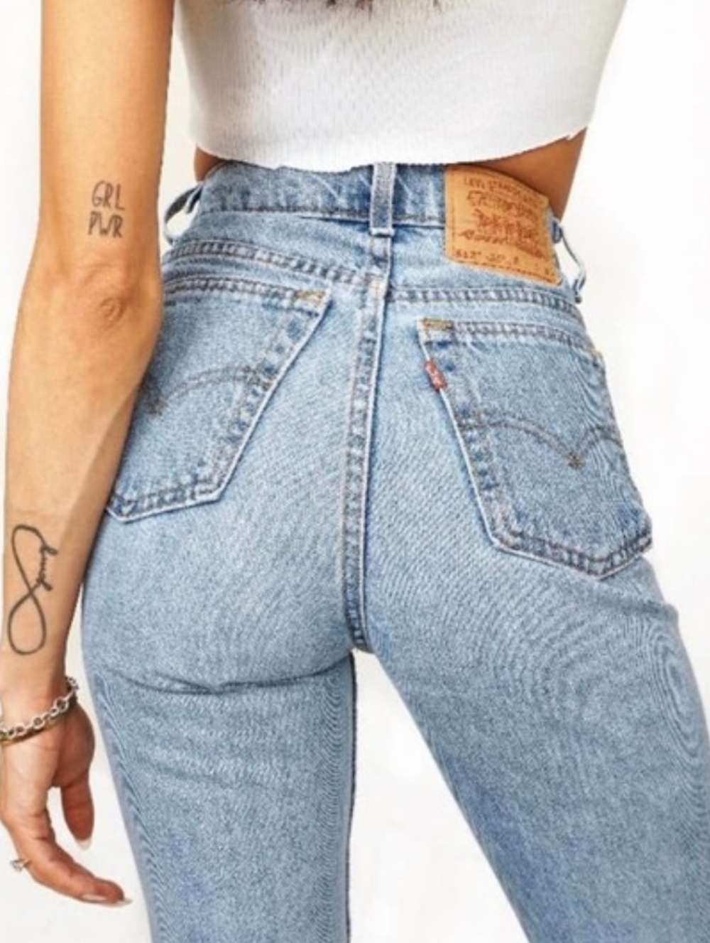 Vintage Levi's 512 Slim Fit Tapered Leg Jeans Size 3 Jr.